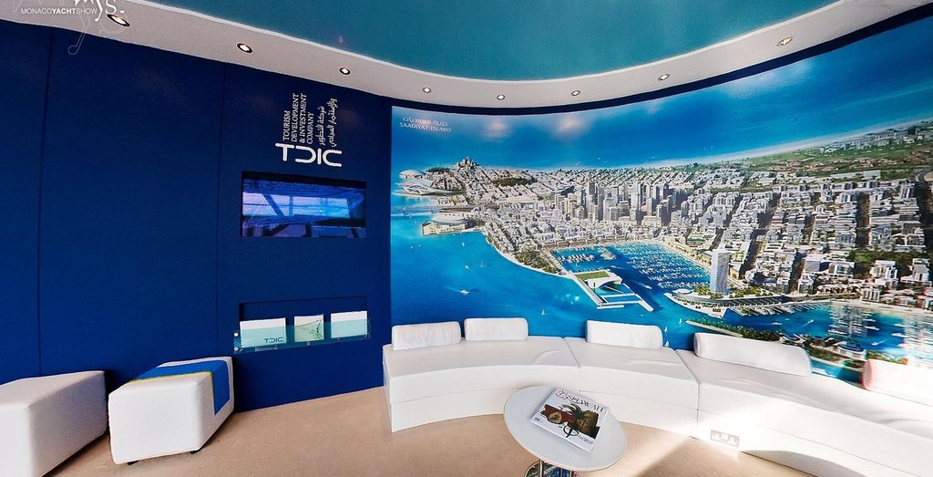 Monaco Yacht Show - Abu Dhabi stand © SW
